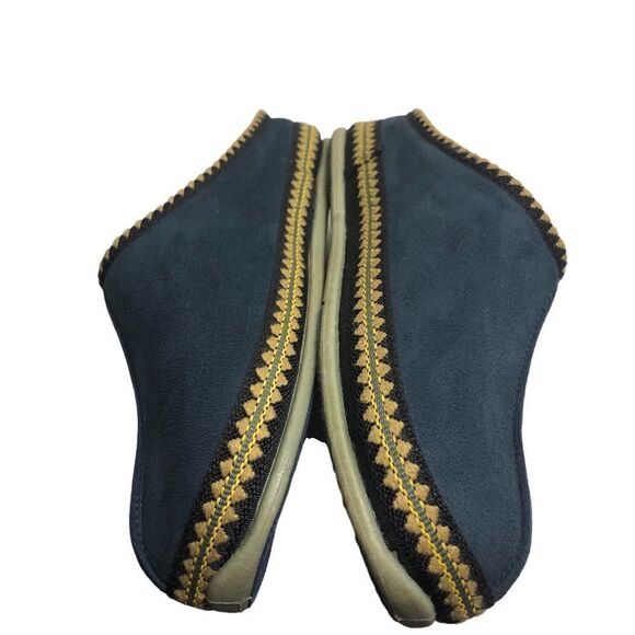 Deer Stags Wherever Blue Clog Slippers - Picture 5 of 8